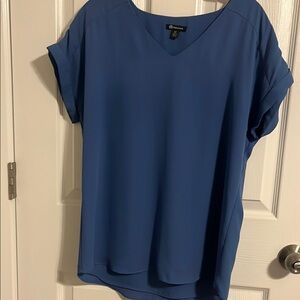 Versona Elegant Blue Blouse